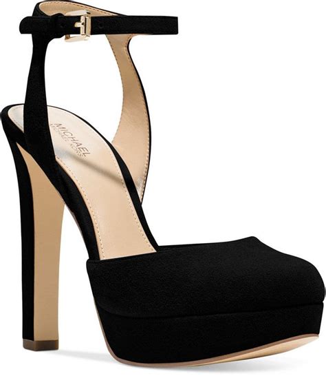 michael michael kors trish platform ankle strap pumps|Michael Kors ankle strap pump.